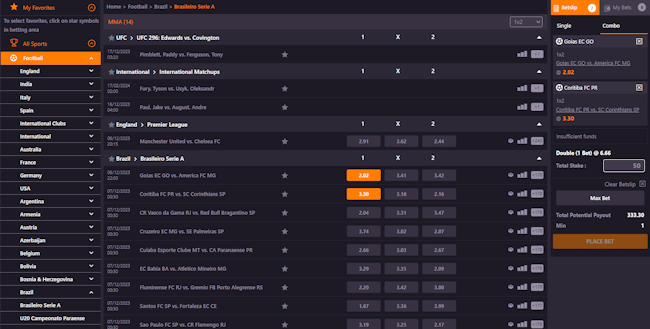 Blaze.com jogar